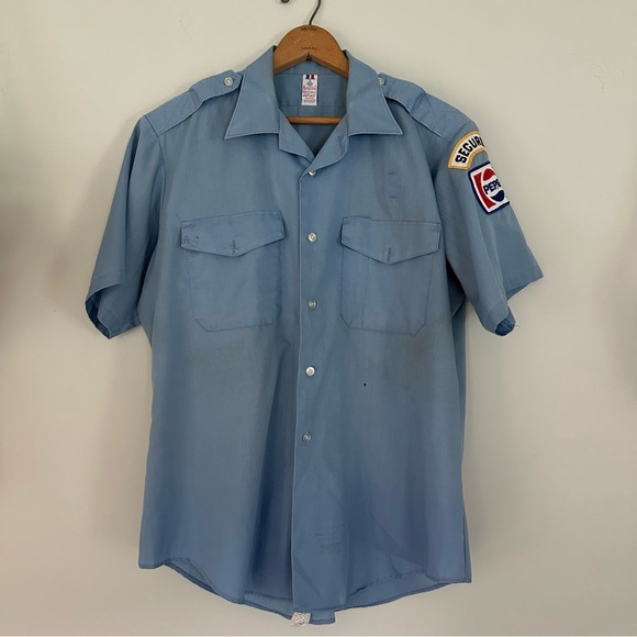 Vintage Pepsi Security Uniform Top - Picture 2 of 12